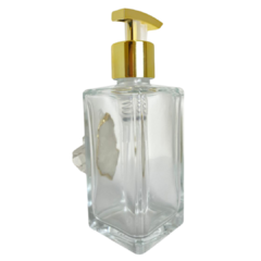Kit lavabo - saboneteira e difusor cristal banhado