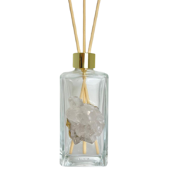 Kit lavabo - saboneteira e difusor cristal banhado