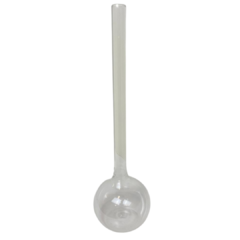 Vaso tubo balão grande vidro