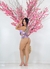 Conjunto biquini floral M 38-42 - loja online