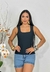 Blusa regata decote quadrado - Papina Modas