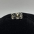 Anillo corazón espejado plata y oro - comprar online