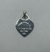 Dije corazón Tiffany & Co plata