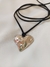 Gamuzado con dije Corazón