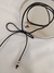 Gamuzado con dije corazon (mini)