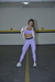 LEGGING LILÁS - Cintura Alta, recorte no bumbum e cinto fake - Moda fitness com estilo, performance e conforto | Hepta