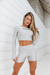 CROPPED ATAQUE PRATEADO - com zíper e bolso na frontal - comprar online