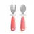 Kit Colher e Garfo Infantil Munchkin® Rosa Bebê