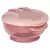 Kit Refeição: Bowl com Compartimento Ventosa e Talheres Rosa (6m+) - Buba
