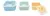 Kit 3 Potes Infantil Azul Papinha Freezer Microondas Gumy - Buba - Liro Baby Store