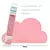 Jogo Americano de Mesa Infantil em Silicone Nuvem Rosa 48x27cm - Buba