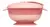 Kit Refeição: Bowl com Compartimento Ventosa e Talheres Rosa (6m+) - Buba - Liro Baby Store