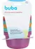 Kit 6 Potes Tampa Papinha Rosa (Congelar Armazenar Alimento) - Buba na internet