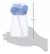 Garrafa De Agua Infantil Tritan Resistente Canudo Silicone Azul - Buba