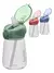 Garrafa De Agua Infantil Tritan Resistente Canudo Silicone Verde - Buba na internet