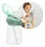 Garrafa De Agua Infantil Tritan Resistente Canudo Silicone Verde - Buba - loja online