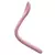 Colher Flexível Em Silicone Rosa - Buba na internet