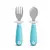 Kit Colher e Garfo Infantil Munchkin ® Azul