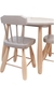 JUEGO NORDICO XL TAPA GRUESA MDF + 2 SILLAS - comprar online