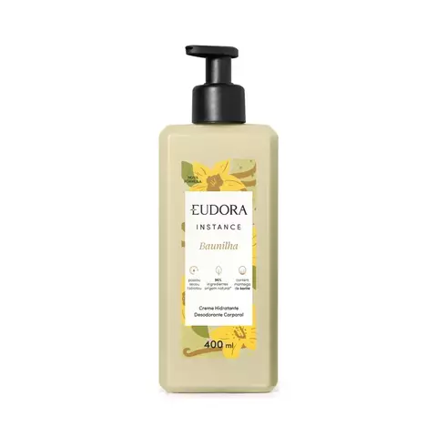 Creme Hidratante Desodorante Corporal Instance Baunilha 400Ml - comprar online