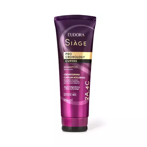 Shampoo Siàge Pro Cronology Curvas 250ml - comprar online