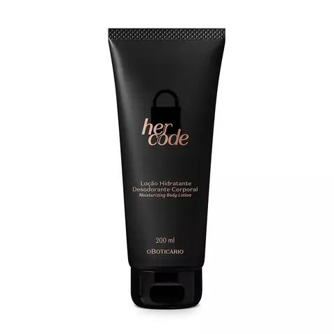 Loção Hidratante Desodorante Corporal Her Code 200Ml - comprar online