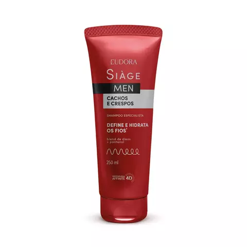 Shampoo Siàge Men Cachos e Crespos 250ml
