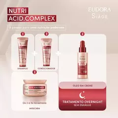 Combo Siàge Nutri Acid.Complex: Shampoo 250ml + Condicionador 200ml - loja online
