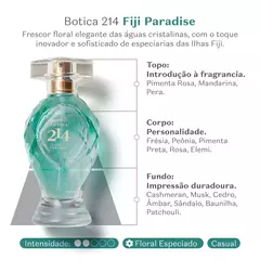 Botica 214 Fiji Paradise Floral Especiado Eau De Parfum 75ml - loja online