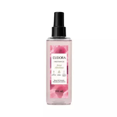 Spray Perfumado Desodorante Colônia Instance Rosa Absoluta 200ml - comprar online