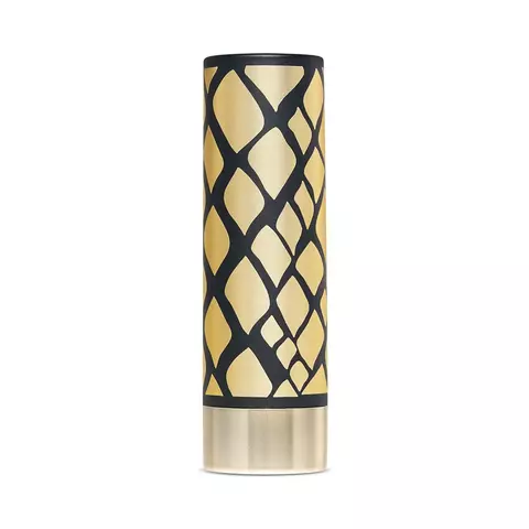 Case Para Batom Customizável Preto Chique Glam Amulips