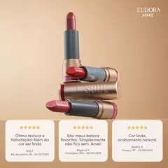 Batom Hidratante Rosa Atitude Soul Kiss Me 3,7G - loja online