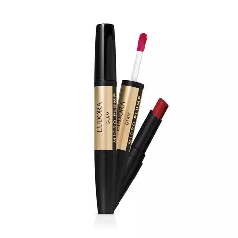 Batom Duo Vermelho Único Glam Micro Plump 1,8g - comprar online