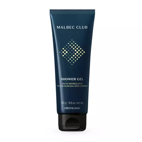 Shower Gel Cabelo e Corpo Malbec Club 250g - comprar online