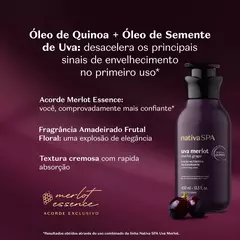 Loção Nutritiva Desodorante Nativa Spa Uva Merlot 400ml na internet