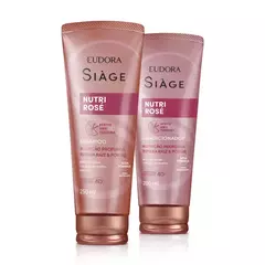Combo Siàge Nutri Rosé: Shampoo 250ml + Condicionador 200ml