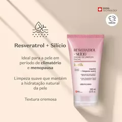 Creme de Limpeza Facial Botik Resveratrol E Silício 150ml na internet