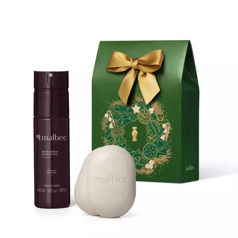 Kit Presente Natal Malbec Cuidados (2 Itens) - comprar online