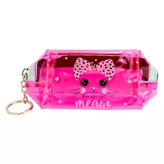 Necessaire Chaveiro Gatinho - Pequena