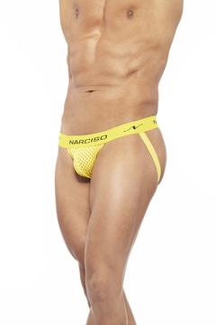 NARCISO SUSPENSOR POLO 155 MICROFIBRA AMARILLO - LENCERIA TUCUMAN