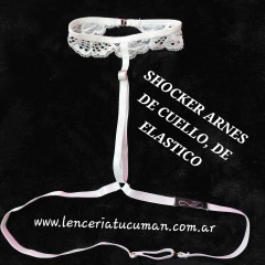 INTIMATE SHOCKER ARNES DE CUELLO DE ELASTICO BLANCO 557B
