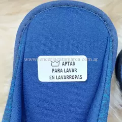 IKKI PANTUFLA HOMBRE AZUL GRIS CLARO 211AZGC en internet