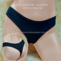 PAPILLON COLALESS DE ALGODON CON LYCRA NEGRO 249N