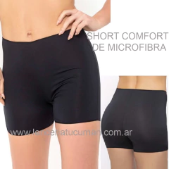 COCOT SHORT COMFORT DE MICROFIBRA NEGRO 6045.1N
