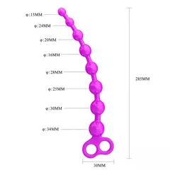 PRETTY LOVE PLUG ANAL O VARITA ANAL DILATADORA DE SILICONA TEXTURADA BI-014185 - comprar online