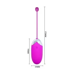 PRETTY LOVE HUEVO ESTIMULADOR VIBRADOR RECARGABLE SE MANEJA CON EL CELULAR BI-014362HP - LENCERIA TUCUMAN
