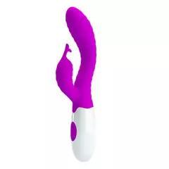 PRETTY LOVE DOBLE ESTIMULADOR CON VIBRADOR 2 MOTORES 30 VELOCIDADES HYMAN BI-014705 - tienda online