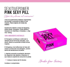 SEXITIVE POTENCIADOR PINK SEXY PILL X 4 PSP en internet