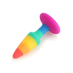 ST PLUG ANAL CHICO SILICONA FLEXIBLE Y BALITA ESTIMULADORA VIBRADORA 1 VELOCIDAD PRIDE 2 ST-AN-0218 - tienda online