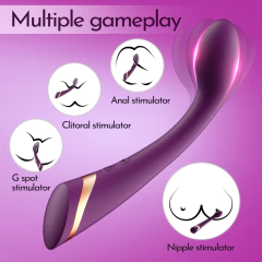 SECWELL CONSOLADOR ESTIMULADOR DE PUNTO G O PUNTO P VIBRADOR 10 VELOCIDADES RECARGABLE BUMP ORGASM SW3045